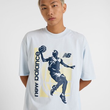 new balance Shirt in Blauw