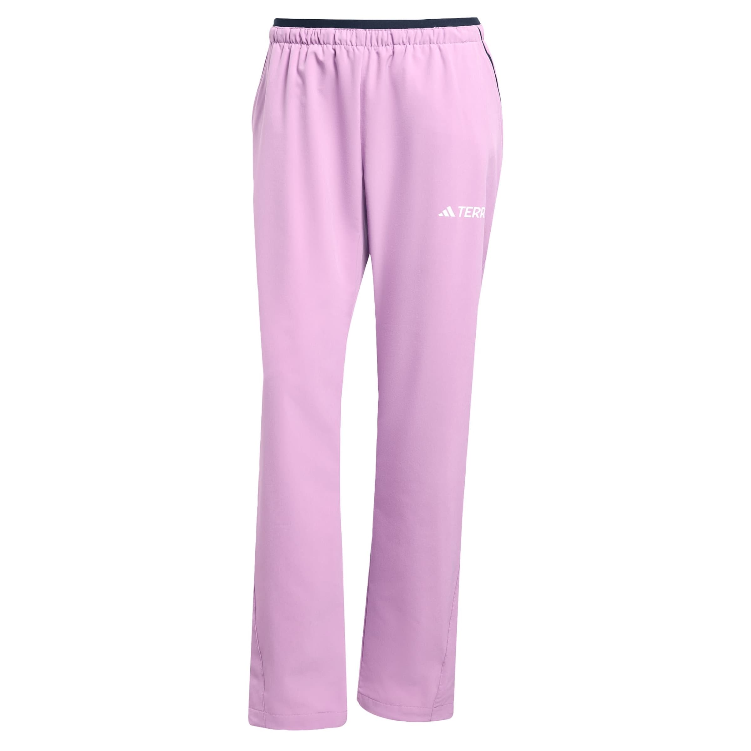 Pantaloni per outdoor 'Liteflex' di ADIDAS TERREX in lilla: frontale
