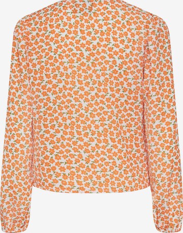 PIECES Shirt 'JOE' in Orange