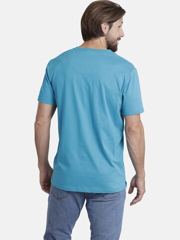 T-Shirt 'Osmo' Jan Vanderstorm en bleu