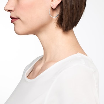 Boucles d'oreilles Heideman en argent : devant