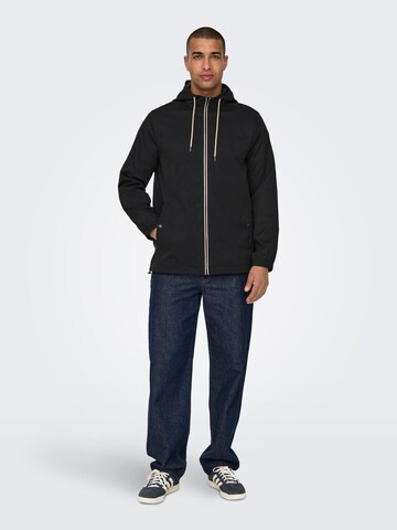 Only & Sons - Chaqueta de entretiempo 'Alexander' en negro