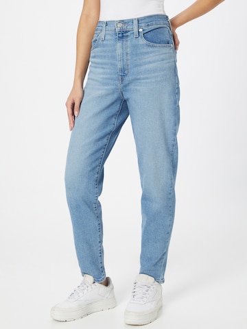 LEVI'S ® Tapered Jeans 'Mom Jeans' in Blue: front