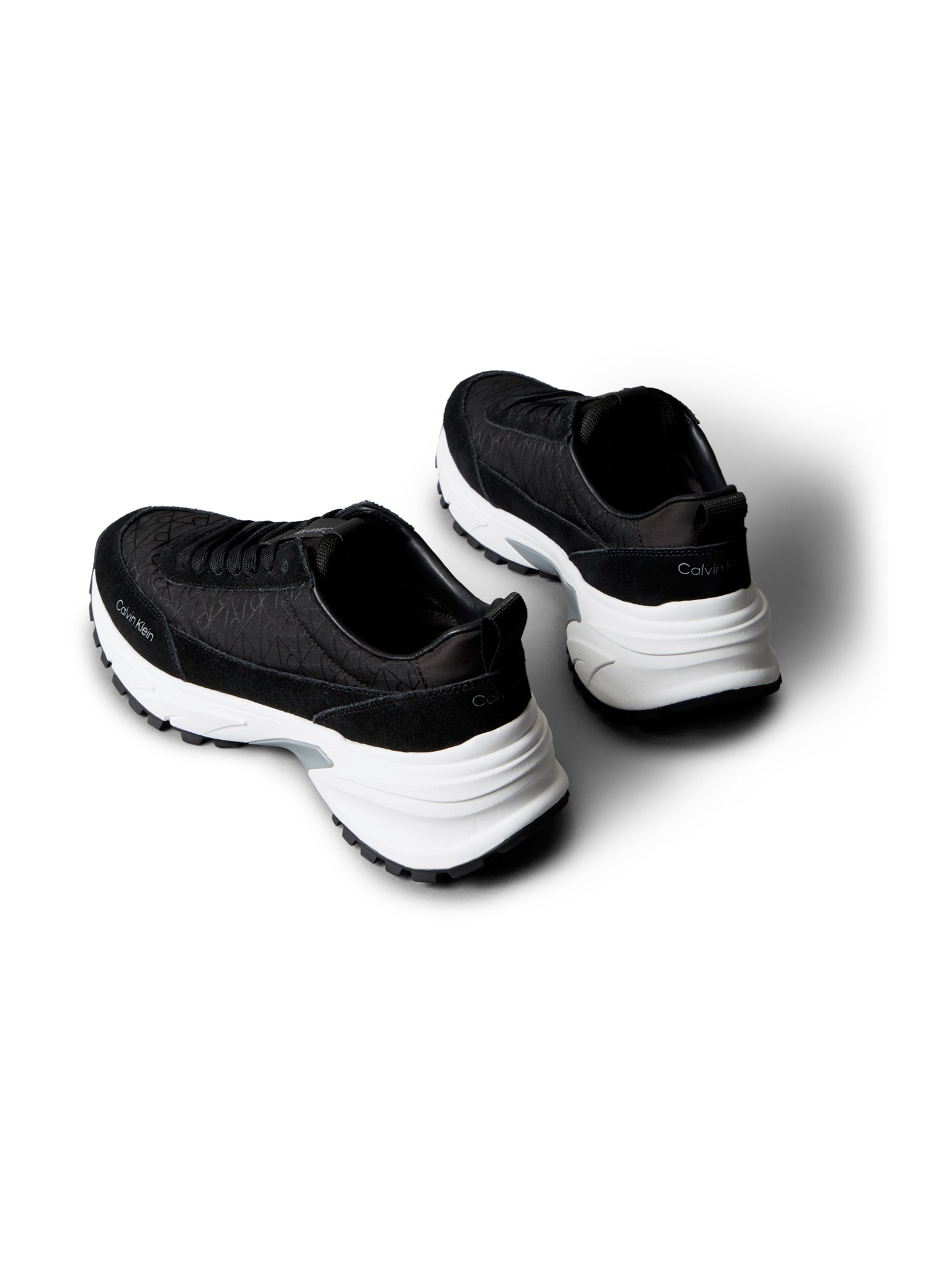 melns Calvin Klein Zemie brīvā laika apavi