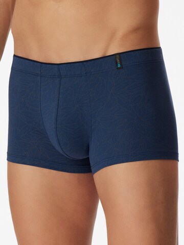 SCHIESSER Boxer shorts ' Long Life Soft ' in Blue: front