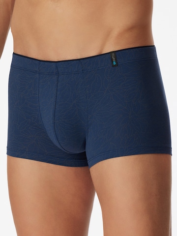 SCHIESSER Boxershorts ' Long Life Soft ' in Blauw: voorkant