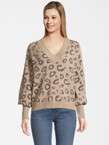 Orsay Sweater 'Leony' in Brown: front