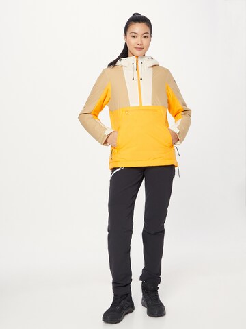 ICEPEAK Sports jacket 'MAYPEARL' in Yellow