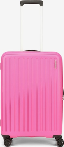Trolley 'Rejoy' di American Tourister in rosa: frontale