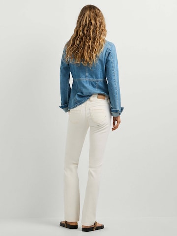 Coupe slim Jean 'Gen' Pepe Jeans en blanc