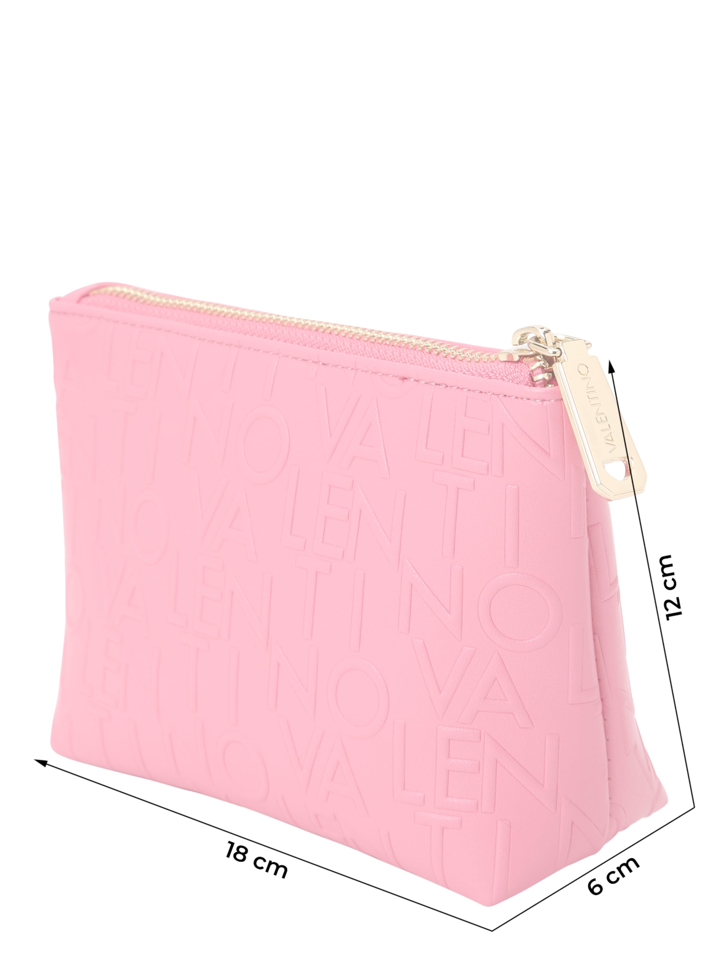 Beauty case 'BEAUTIES' di Valentino Bags in arancione: frontale