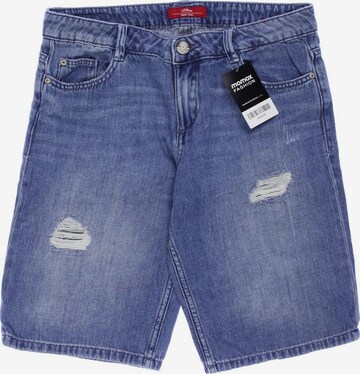 s.Oliver Shorts in S in Blue: front