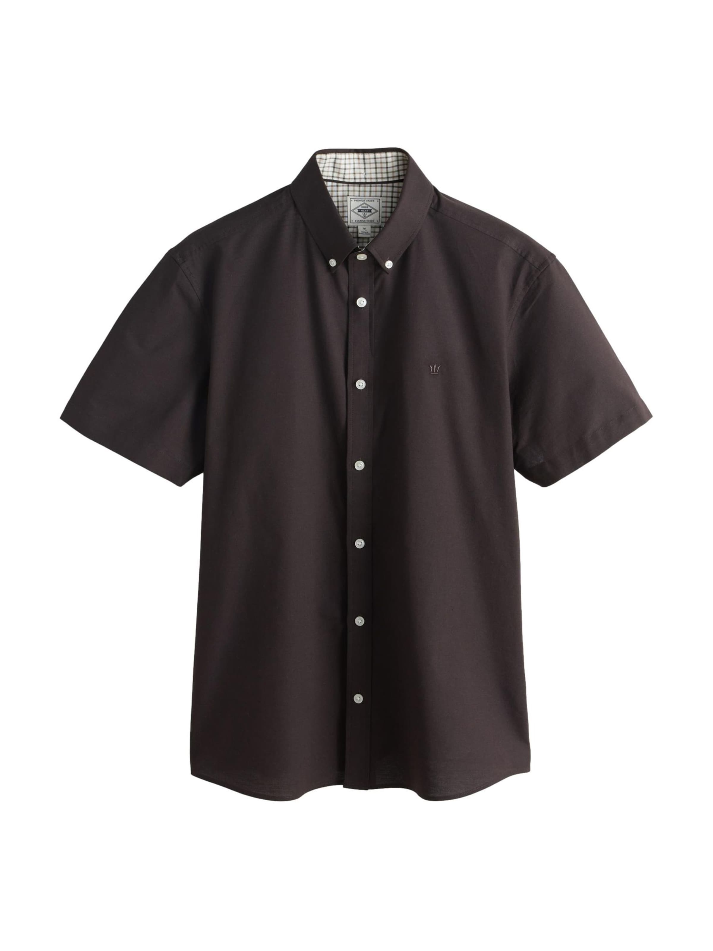 Next Regular fit Overhemd in Bruin: voorkant
