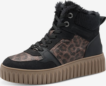 MARCO TOZZIGležnjače na vezanje - crna boja: prednji dio