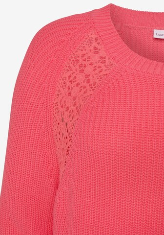 LASCANA Pullover i pink