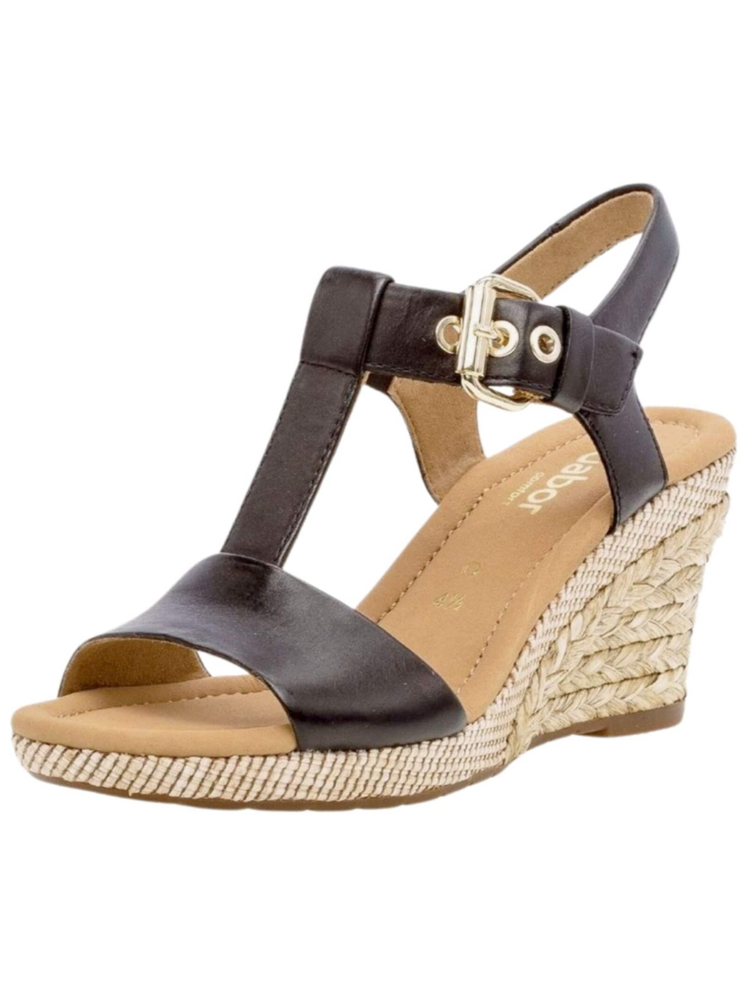 Sandalo di GABOR in marrone: frontale