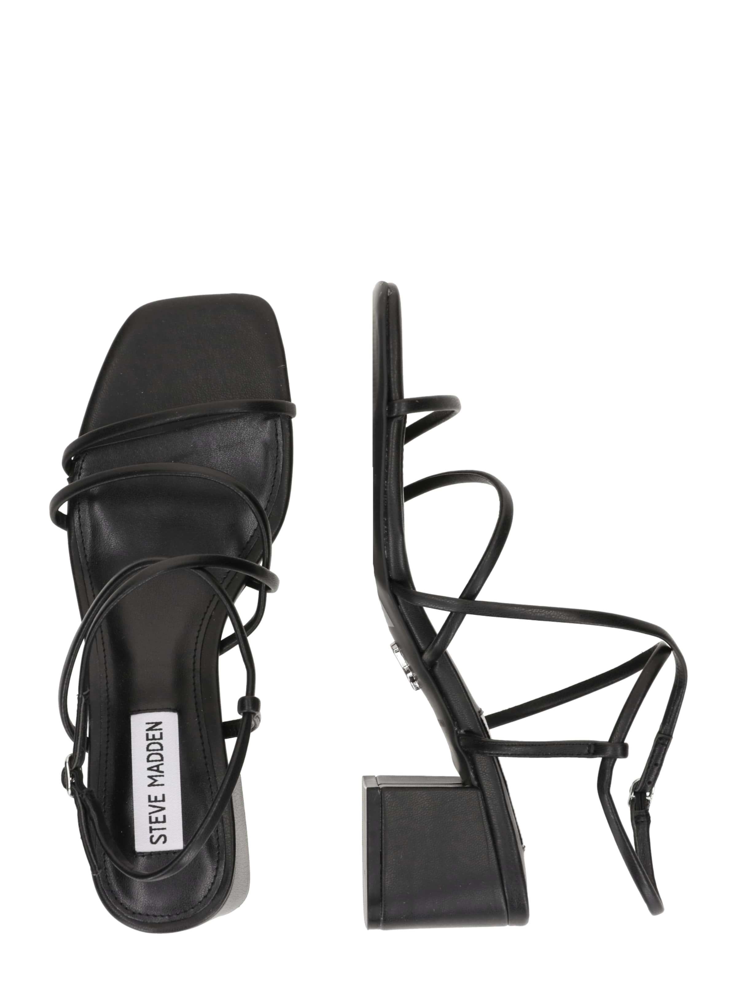STEVE MADDEN - Sandálias com tiras 'Remmi' em preto