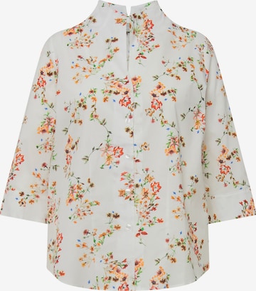 Ulla Popken Blouse in Wit: voorkant