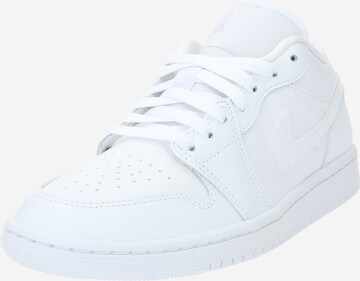 Baskets basses 'Air Jordan 1' Jordan en blanc : devant