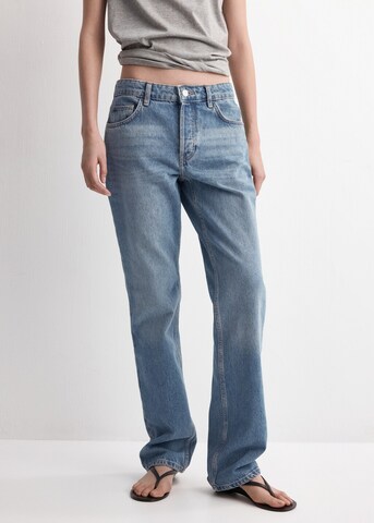 MANGO Regular Jeans 'Lacy' in Blauw: voorkant