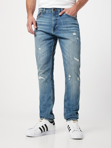 INDICODE JEANS Regular Jeans i blå: framsida