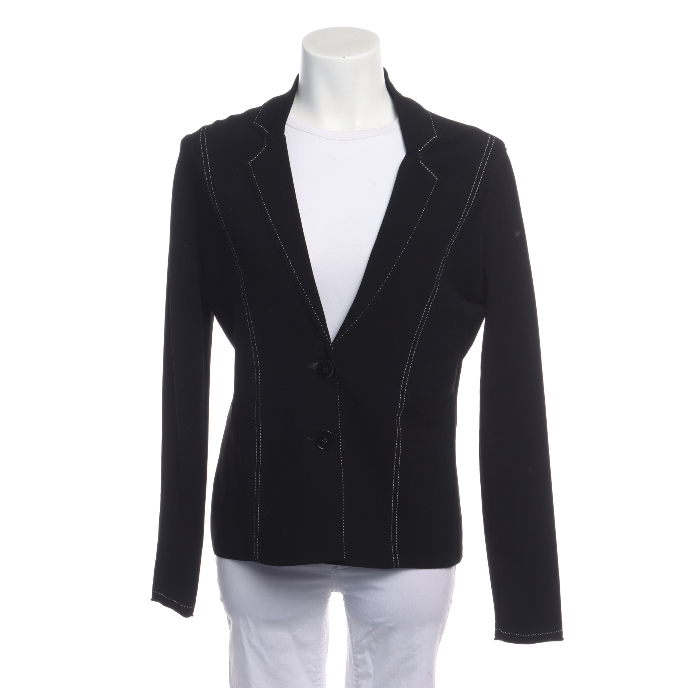 Marc Cain Blazer in L in Black: front