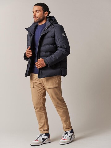 Deeluxe Winterjas 'Chiro' in Blauw