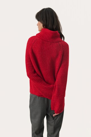 Pull-over 'Camryn' Part Two en rouge