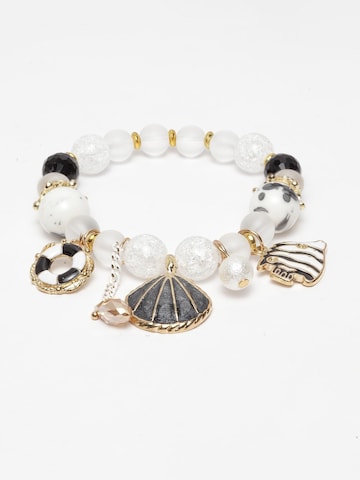 AVANT-GARDE PARIS Armband 'Bettinara' in Schwarz: Vorderseite