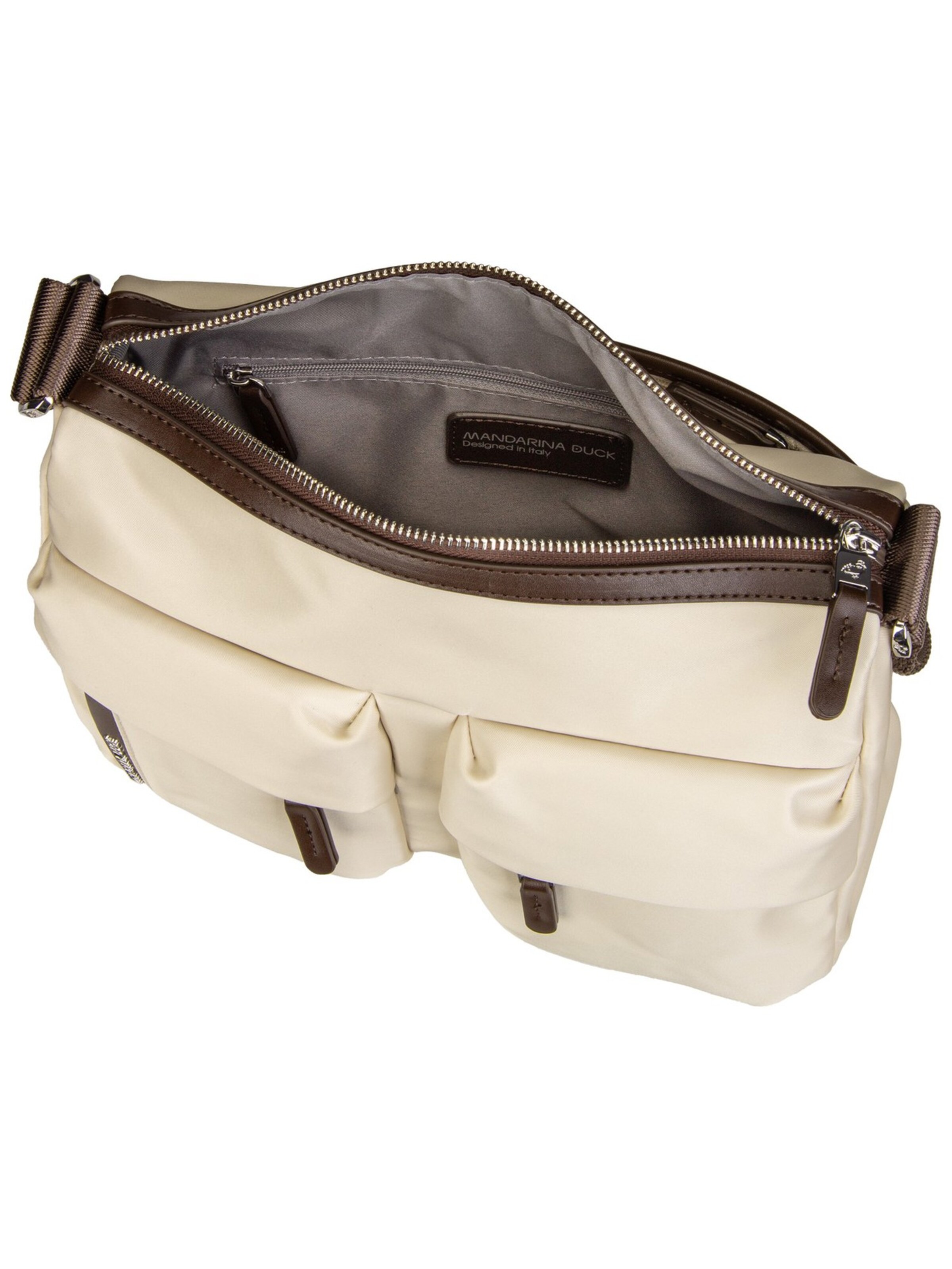 MANDARINA DUCK Crossbody Bag 'Hunter' in Beige