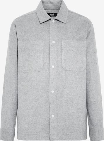 Mavi Comfort fit Button Up Shirt in Grey: front