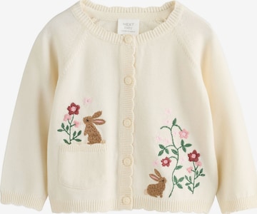 Next Neuletakki värissä beige: etupuoli