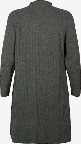 Zizzi - Vestido 'MCOMFY RIB' en gris