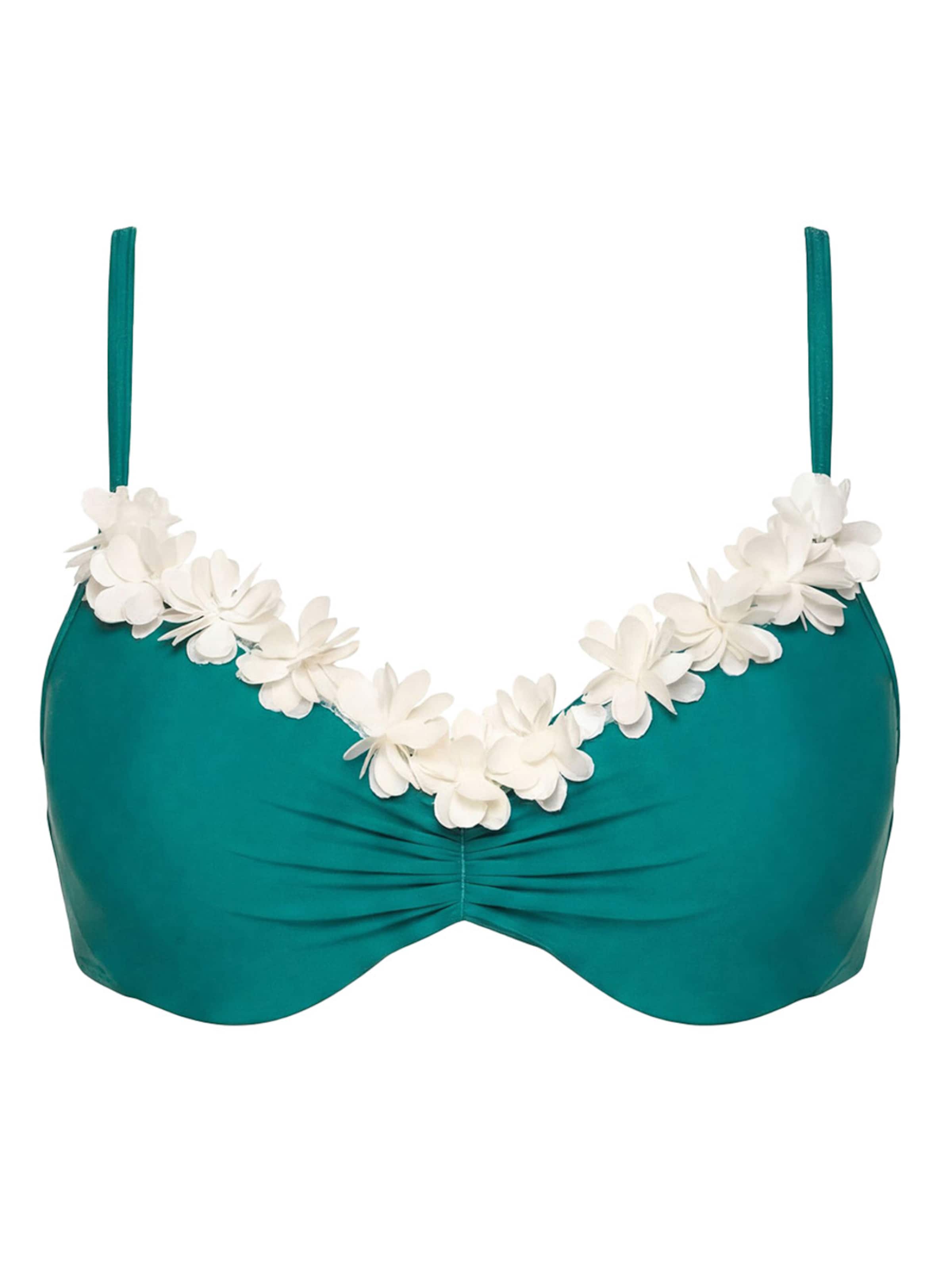 Push-up Top per bikini 'Rinn M-823 (3)' di Marko in verde: frontale