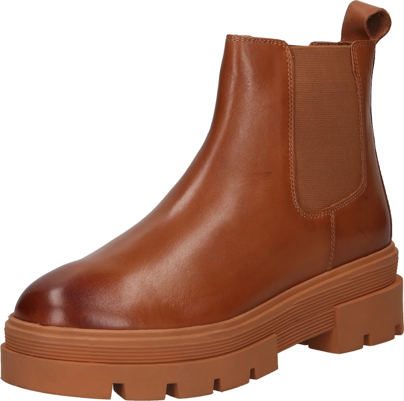 ABOUT YOU Chelsea Boots 'Allegra' in Cognac