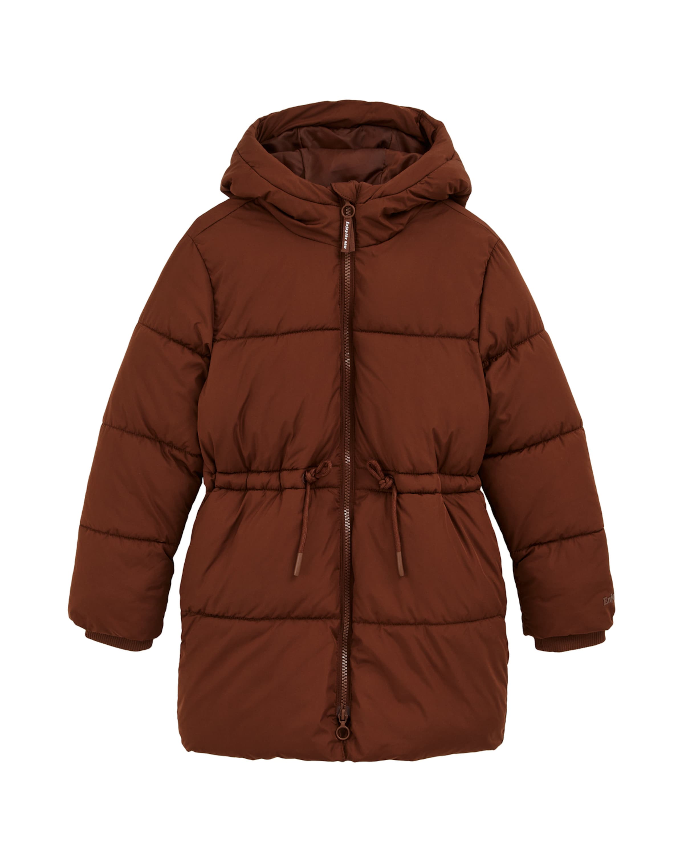 WE Fashion Prechodná bunda - Hnedá: predná strana