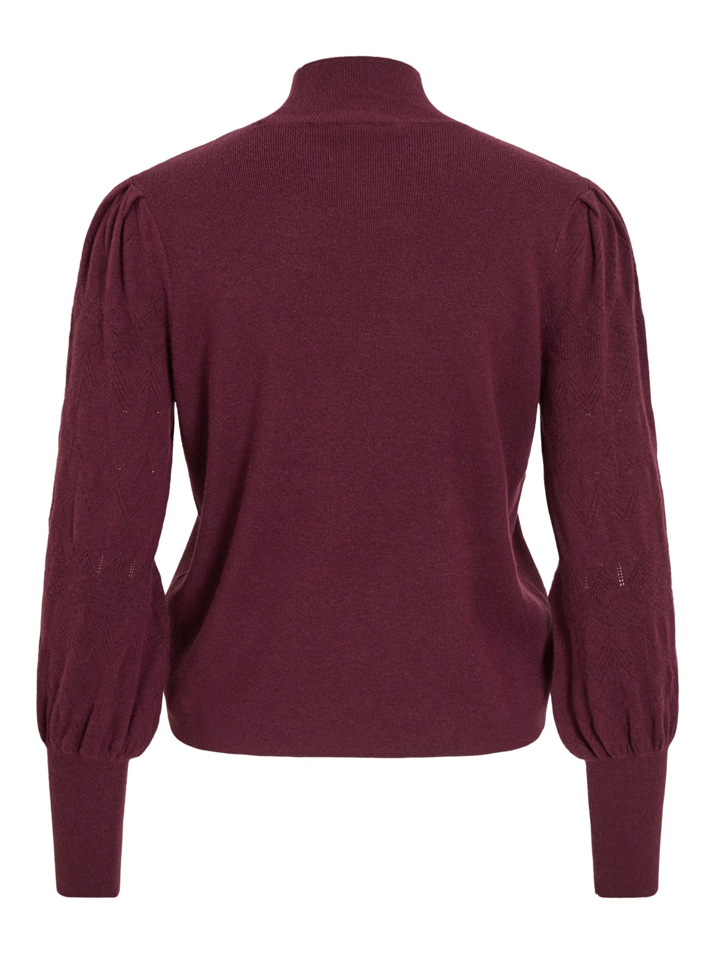 VILA Pullover 'KERRY' i rød