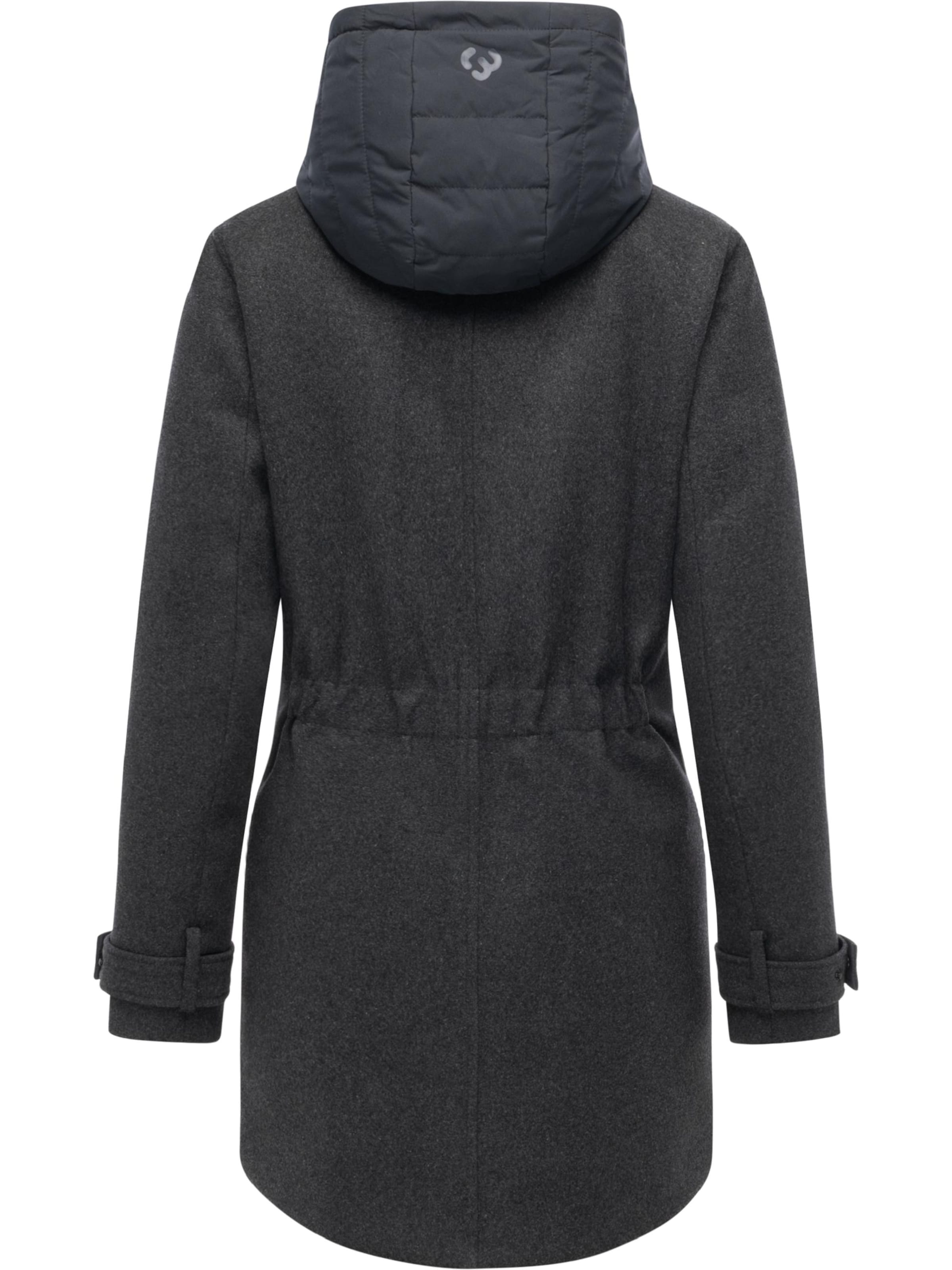 Ragwear Funkcionalen plašč 'Petuja Felt Youmodo' | siva barva