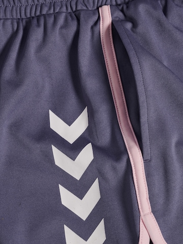 Hummel Regular Sports trousers in Purple