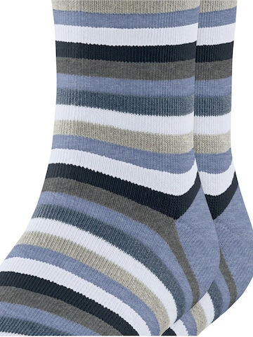 ESPRIT Socken 'Playful Stripe 2-Pack'‌‌ in Blau