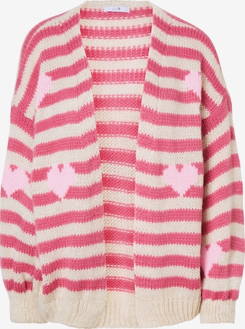 Hailys Knit cardigan 'Ka44rena' in Pink: front