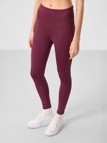 Tommy Life Skinny Legíny 'Gamaschen' – červená