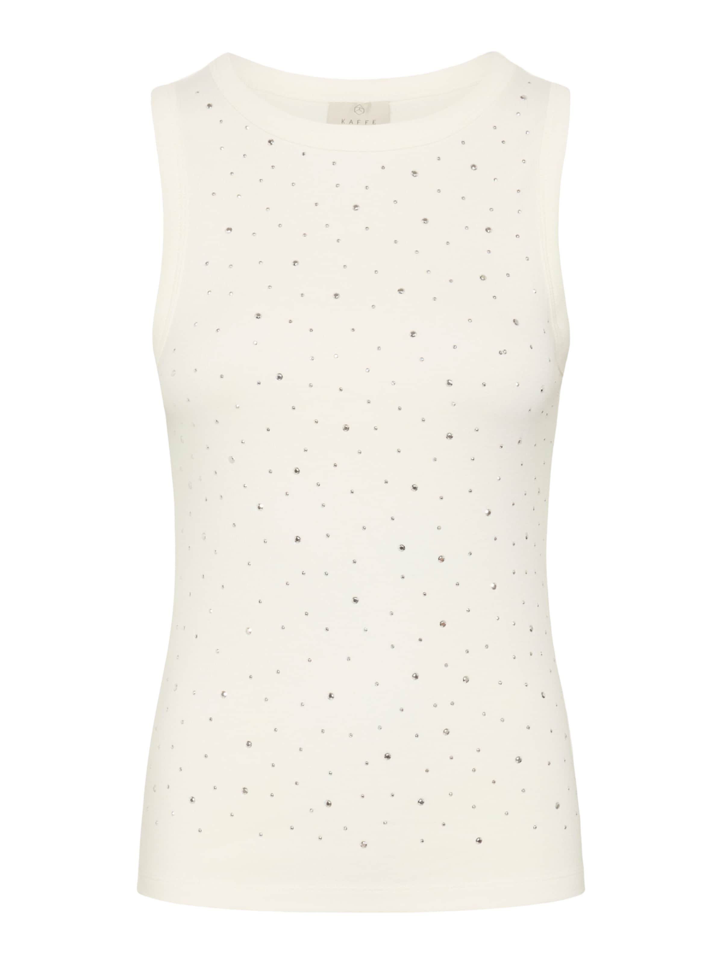 Haut 'KAcarna' Kaffe en blanc : devant