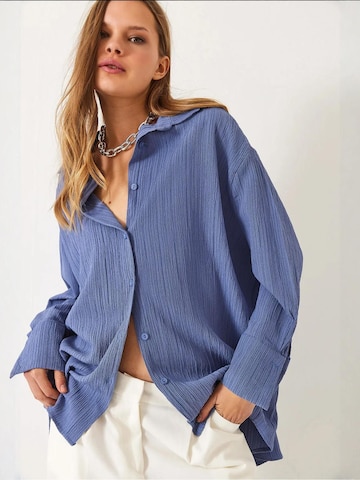 Bianco Lucci - Blusa em azul