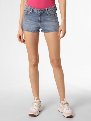 Tommy Jeans Regular Shorts  'Nora' in Blau: predná strana