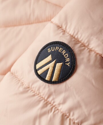 Superdry Winter Jacket 'Fuji' in Pink