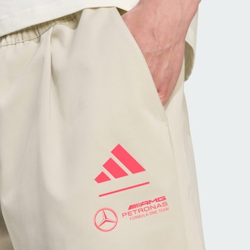 Regular Pantalon de sport 'Mercedes - AMG Petronas Formula One Team Summer' ADIDAS PERFORMANCE en beige