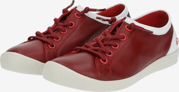 Softinos Sneakers laag in Rood