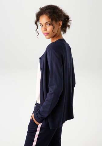 Aniston CASUAL Strickjacke in Blau