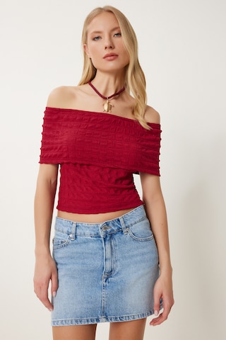 Happiness İstanbul Блузка в Красный: спереди